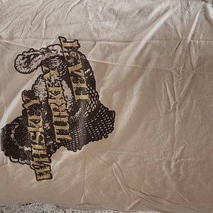 Men's XL Grunt Style Tshirt Tan Whiskey Tango Foxtrot